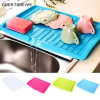 D-Night 2083 Kitchen Plastic Draining Tray Dish Drainer on Sink Cutlery Bowl Storage Holder Vegetable Fruit Drying Rack