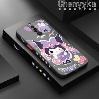 เคส Chenyyyka สำหรับ Xiaomi Redmi 8 8A 8A Pro เคสลายการ์ตูนน่ารักบางมีน้ำค้างแข็งโปร่งใสแข็งขอบสี่เหลี่ยมกันกระแทกปลอกซิลิโคนคลุมทั้งหมดเคสนิ่ม