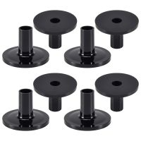 8Pcs Cymbal Sleeves 8PCS 38x26mm Black Drum Cymbal Sleeves Replacement for Shelf Drum Kit