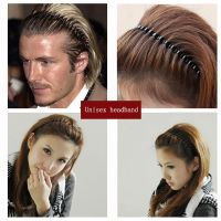 【CW】 Fashion goth hair Waved Hairband Men Hair Band 1Pcs Adult Headwear