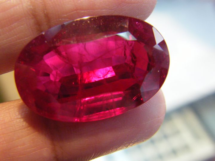 ทับทิม-lab-made-ทับทิมของเทียม-สีแดง-pear-shape-man-made-created-ruby-14x10-mm-top-gemstone-1-pieces-12-carats