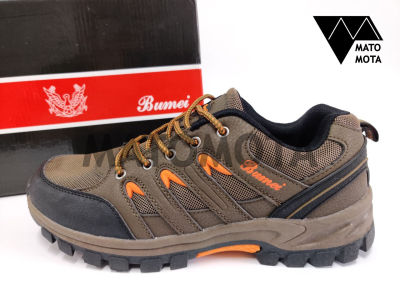 Bumei รองเท้าผ้าใบผู้ชาย OFF ROAD รุ่น MF010 สีน้ำตาล