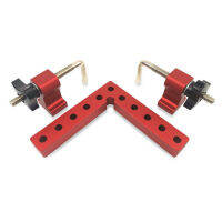 90 Degrees Positioning Squares Right Angle Clamp, Aluminium Alloy L-Type Corner Clamp Woodworking Carpenter Clamping Tools