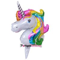 【READY STOCK】Mini Polly Unicorn Aluminium Foil Balloon Birthday Party Decoration