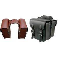 Retro Bicycle Rack Bag Leather Rear for Retro Bicycle Saddle