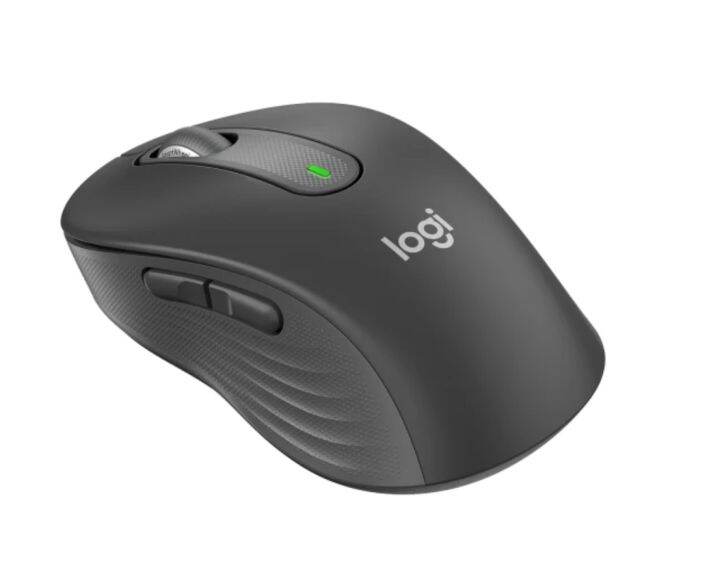 logitech-m650-signature-wireless-mouse-graphite-เม้าส์ไร้สายเสียงคลิกเบาสีดำ-ของแท้-ประกันศูนย์-1ปี