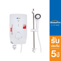 [ส่งฟรี+ติดตั้ง*แบบจั๊มไม่รวมอุปกรณ์] HomePro เครื่องทำน้ำอุ่น  IM-9E 3500 วัตต์ สีขาว แบรนด์ ASTINA