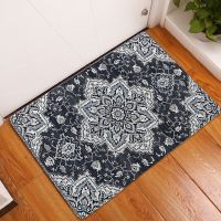 【cw】 Boho Rug Pattern Entrance Door Coral Doormat Bedroom Mats Anti Absorbent ！