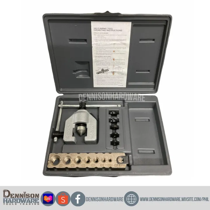 RIDGID DOUBLE FLARE FLARING TOOL 345DL Lazada PH