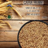 Cara Ruby malt 50 EBC คาร่า รูบี้ (Castle Malting) (1 lbs) **บดให้เรียบร้อย**