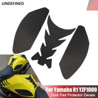 Motorcycle Fuel Gas Tank Pad Anti Slip Protector Stickers Knee Grip Side Decals For Yamaha R1 YZF1000 Universal