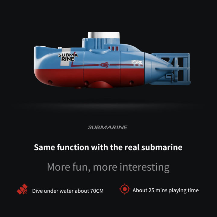 ขาย-well-hot-mini-rc-submarine-6ch-วิทยุควบคุมเรือดำน้ำสำหรับ-aquarium-children-kid-toy