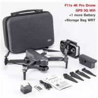 โดรน SJRC F11s 4K Pro Drone GPS 5G Wifi+1 more Battery+ Storage Bag บินยาวนาน 25 นาที ระยะส่งสัญญาณไกล