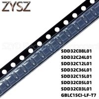 100PCS SOD323 SDD32C08L01 SDD32C24L01 SDD32C12L01 SDD32C36L01 SDD32C15L01 SDD32C05L01 SDD32C03L01 GBLC15CI-LF-T7 Electronic components