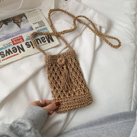 Summer Straw Bags For Women Handmade Tassel Beach Bags 2021 Raffia Rattan Woven Handbags Vacation Shoulder Crossbody Bags Clutch