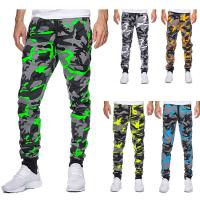 2023 Autumn And Winter New Mens Casual Camouflage Waist Drawstring Large Size Solid Color Sports Jogging Pants