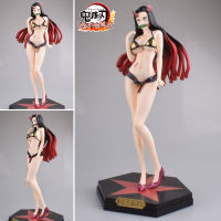 Model โมเดล Figure ฟิกเกอร์ จาก Kimetsu no Yaiba Demon Slayer ดาบพิฆาตอสูร Kamado Nezuko คามาโดะ เนซึโกะ Black Swimsuit ชุดว่ายน้ำ สูง 34 cm Ver Anime อนิเมะ การ์ตูน มังงะ คอลเลกชัน ของขวัญ Gift จากการ์ตูนดังญี่ปุ่น New Collection Doll ตุ๊กตา manga