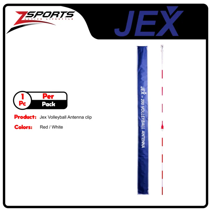JEX Volleyball Antenna Clip Type 6.5 x 7 x 183cm Lazada PH