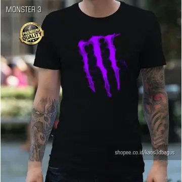 Monster Energy Drink Logo CASUAL COTTON T Shirt MENS TEE