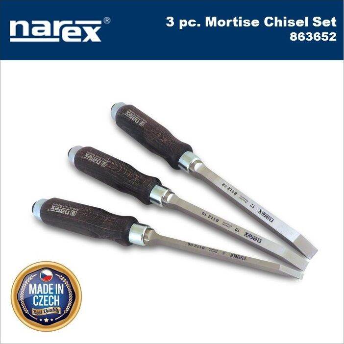 Narex Profi 3piece Mortise Chisel Set 863652 Lazada PH