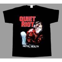 เสื้อยืดสีดำแนวใหม่ของ QUIET RIOT METAL HEALTH 83