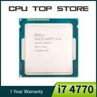 ใช้ Intel คอร์ I7 4770 3.4GHz Quad-Core 8MB แคช TDP 84W SR149เดสก์ท็อป LGA 1150เครื่องประมวลผลซีพียู Gubeng