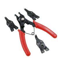 (YING SHUN)4 In 1 Snap Ring Pliers Plier Set DIY Circlip Combination Retaining Clip Jewelry น้ำยาล้างภายนอกภายใน