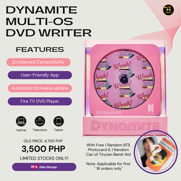 BTS Dynamite MultiOS DVD Writer Lazada PH