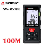 SNDWAY Distance Meter 100M 80M 60M 40M Rangefinder Tape Measure Trena Digital Range Finder Ruler Roulette