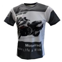 T SHIRT - Motorcycle T-Shirts Motorrad For BMW R1200 GS ADVENTURE Mens Short Motorbike Quick Dry T-Shirts Moto Team Shirt  - TSHIRT