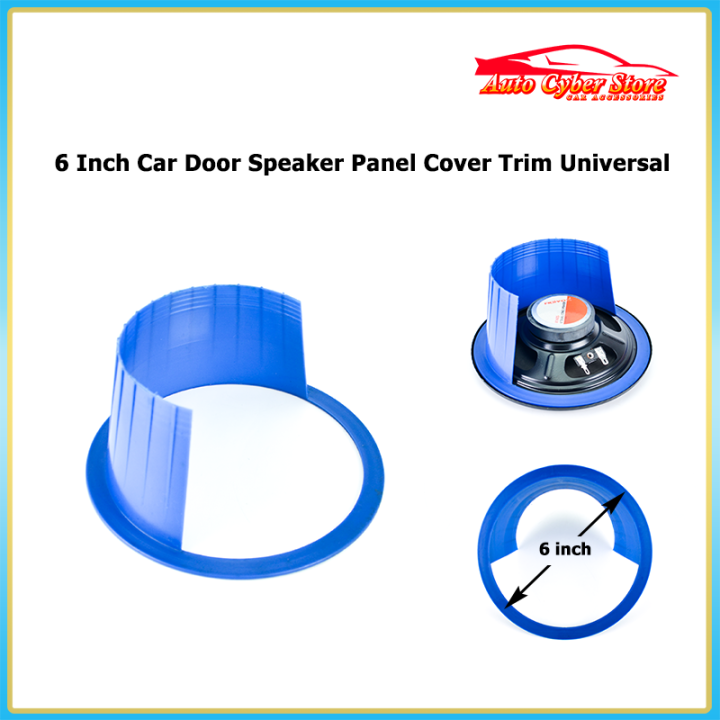 Universal 6 Inch Car Door Speaker Panel Cover Trim Water Proof Lazada