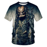 3D T เสื้อ Harajuku Casual Men เสื้อผ้า Prometheus เสื้อผ้าผู้ชายสำหรับชาย Tshirt ฤดูร้อน Alien พิมพ์ Predator คู่เสื้อยืด Top