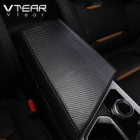 VTtear ฝาครอบที่วางแขนควบคุมตรงกลาง Hiasan Interior อุปกรณ์เสริมรถหนังสำหรับ Geely Tugella Xingyue Fy11 2021