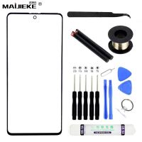 Black Original Screen Outer Front Glass OCA Replacement For Samsung Galaxy A71 A51 A41 A31 A21 A11 Touch Panel Repair Kits