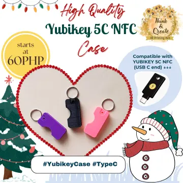 Yubikey 5C NFC Protective Holder, Protective Case, Protective