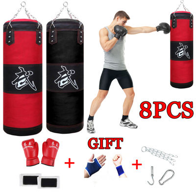 Boxing Bag Fitness Sandbag Home Fitness Hook Hanging Kick Punching Training Fight Karate Punch Muay Thai Sand Bag