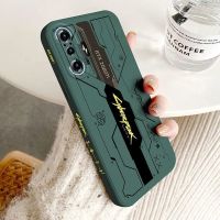 【Sell Well】FDD GZUSS สำหรับ Poco F4 GT Xiaomi Redmi K50 Pro Gaming Edtion K40s เคสโทรศัพท์ Cyberpunk Liquid ซิลิโคนนุ่ม Matte ตรง