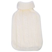 2L Litre Large Quality Knitting Hot Water Bottle Cover Anti Scald Hot Water Lasting Bottle Cover Warmth