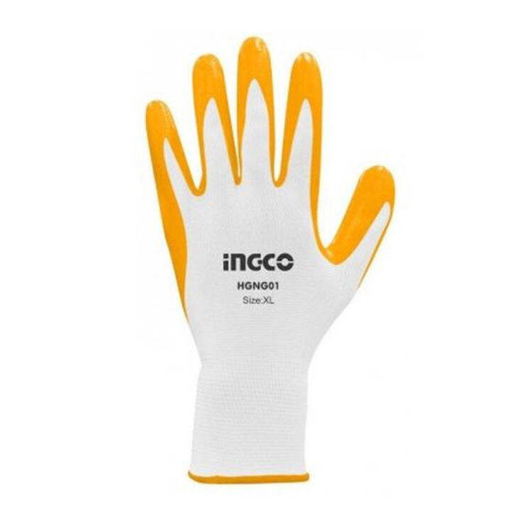 INGCO Nitrile Rubber Gloves HGNG01 Lazada PH