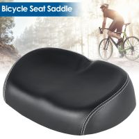 【LZ】♂♣  Bike Seats PU Waterproof Large Noseless Bicycle Saddle Shock-Absorbing Comfortable Soft Cushion for MTB Road Bike