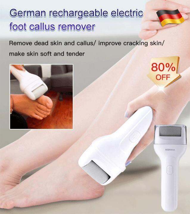 ECOOL JSrechargeable electric foot grinder automatically removes dead