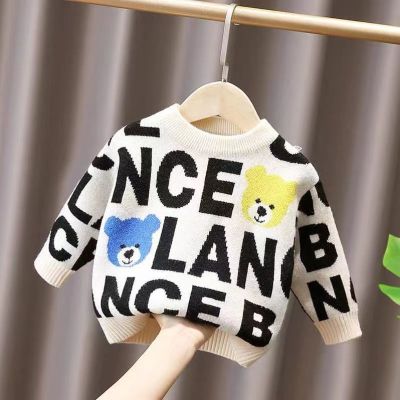 Children Baby letter Sweater Knitted Autum Winter toddler Boy Girl Clothes Kid Toddler Girl Boy Pullover Baby Outerwear
