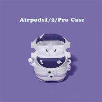 ✱✉ Cute Design Silicone Case for Airpods 1 2 Pro Sticker Skin Bluetooth Earphone Cases Air Pods Pro Protective Cover Accessories