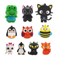 Creative cartoon Owl cat and mouse penguin fox USB Flash Drive 32GB Pen Drive 16GB 8GB 4G Cartoon creative U disk