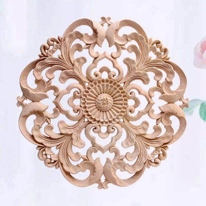 8pcs-wooden-carved-onlay-applique-unpainted-wood-applique-vintage-european-style-carved-decal-for-furniture-decoration