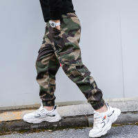 Boys Pants Camouflage Joggers Clothing High Quality Spring Autumn Teenage Long Trousers with Pocket Children Clothes 6-16 Years