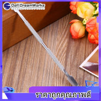 【สินค้าขายดี】ANGGREK Cuticle ผลักดันช้อนสแตนเลสช้อนทำเล็บ Pusher กำจัดช้อน Plier เครื่องตัดเล็บชุดปัตตาเลี่ยนน้ำยาล้างเล็บเล็บและกรรไกรตัดเล็บ