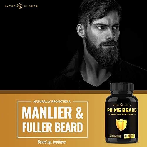 PRE-ORDER] Beard Growth Vitamins Supplement for Men - Grow Thicker & Longer Facial  Hair with Biotin, Collagen, Saw Palmetto - Small Pills for All Hair Types  (ETA: 2023-02-19) | Lazada
