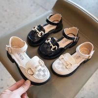 2023 spring and summer new girls sandals Korean version baby girl all-match princess shoes girls Korean version fashion medium and large childrens shoes