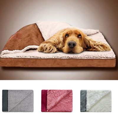 [pets baby] ผ้าห่มผลิตมาที่นอนสุนัข